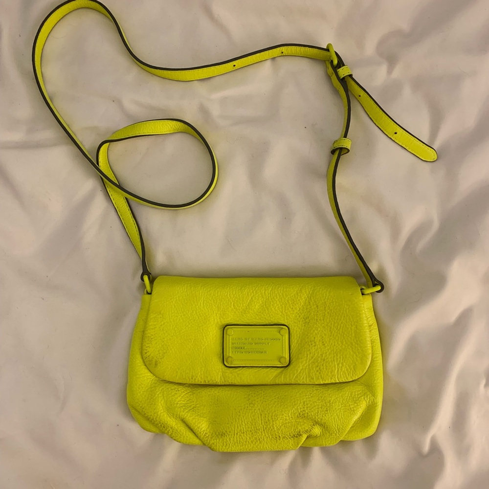Marc by Marc Jacobs Neon Yellow Crossbody